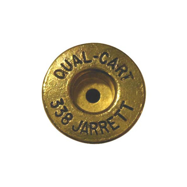 Quality Cartridge Brass 338 Jarrett Unprimed Bag of 20