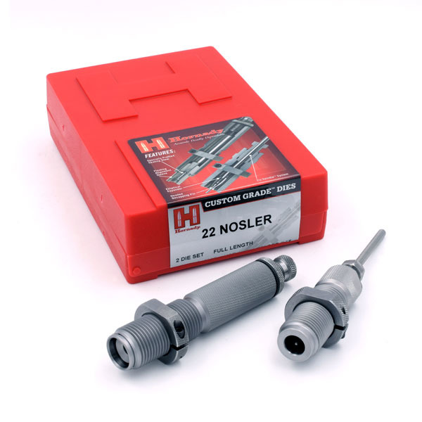 HORNADY 22 NOSLER SERIES III FL 2-DIE SET, S/H #16