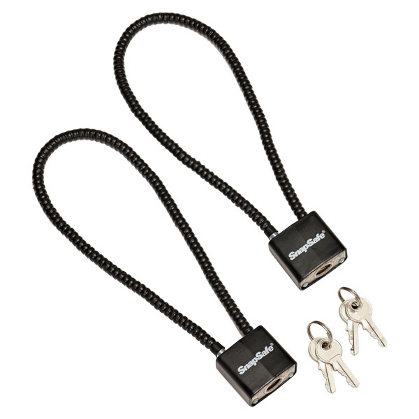 SNAPSAFE CABLE PADLOCK 2-PACK