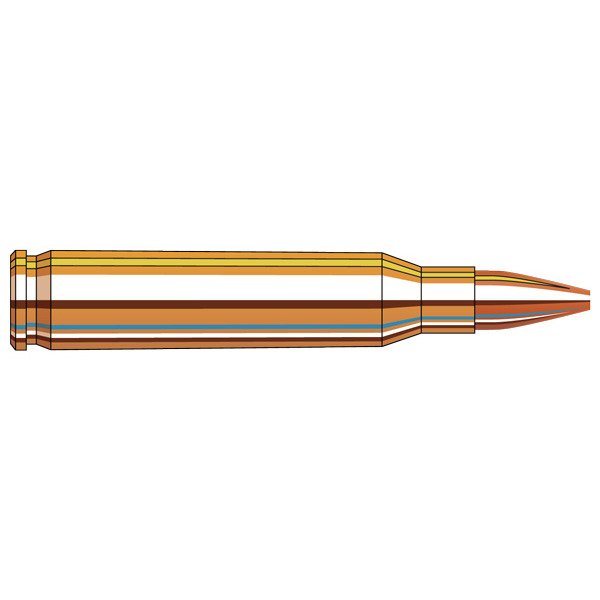 FRONTIER AMMO 223 REMINGTON 55gr HP MATCH 20/BX 25/CS