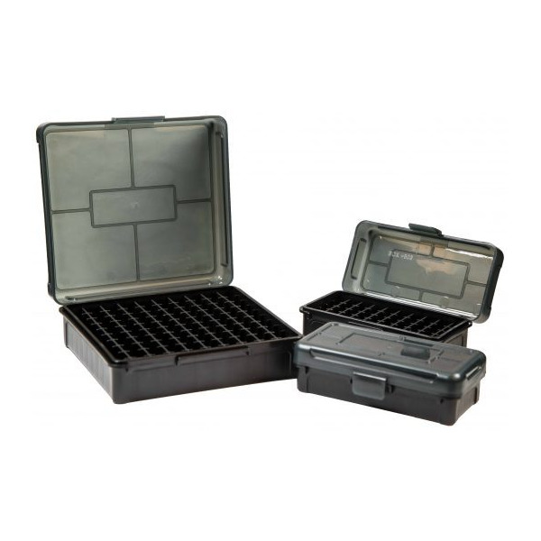 Frankford Arsenal Plastic Hinge-Top Ammo Box #1003 100 Rounds
