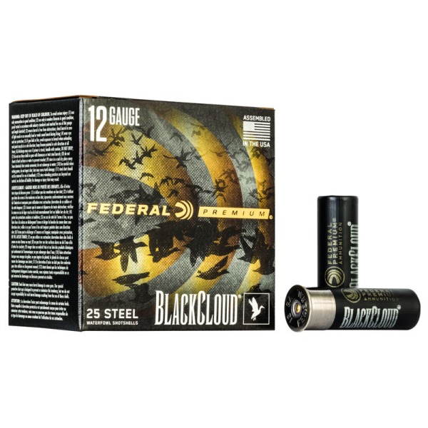 FEDERAL AMMO 12ga 3" BL-CLOUD 1450fps 1.25oz BB 25b 10c