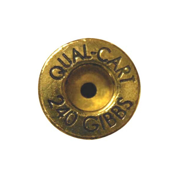 Quality Cartridge Brass 240 Gibbs Unprimed Bag of 20