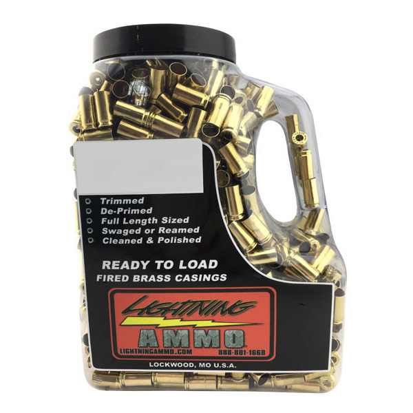 LIGHTNING FIRED BRASS 45 ACP CLEAN/POLSHD 1000/JUG