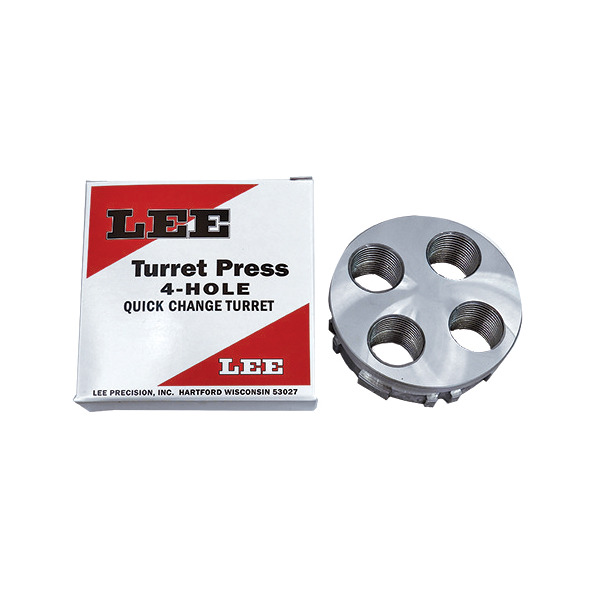 LEE QUICK CHANGE TURRET 4-HOLE FOR TURRET PRESS