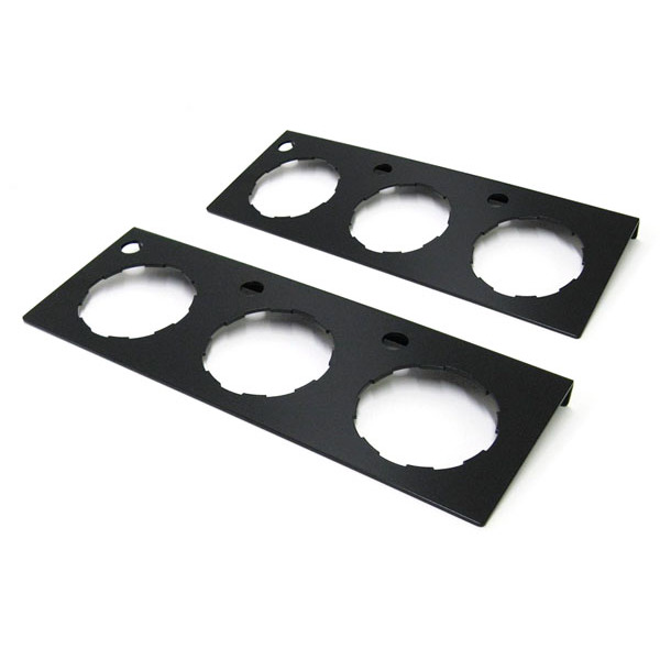 InLine Fabrication Toolhead Storage Rack for LEE Classic Turret - Black Powder Coated