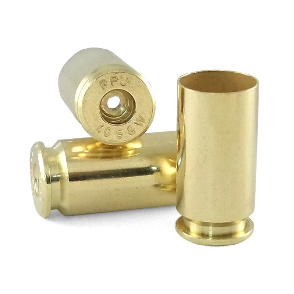 Prvi Partizan Brass 40 S&W Unprimed Bag of 50