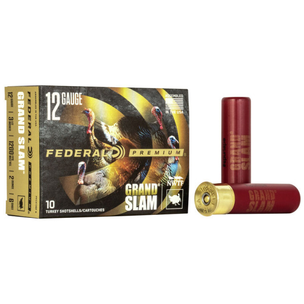 FEDERAL AMMO GS TURKEY 12GA 3.5" MAX 2oz #6 10/bx 5/c