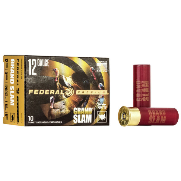 FEDERAL AMMO GS TURKEY 12GA 3" 4DE 1.75oz #5 10/b 5/c