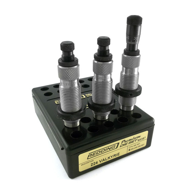 REDDING 224 VALKYRIE PREMIUM DELUXE 3-DIE SET