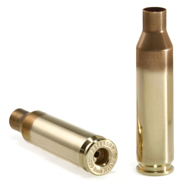 Peterson Brass 260 Remington Unprimed Bulk Box of 500