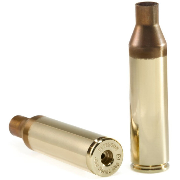Peterson Brass 300 Norma Mag Unprimed Bulk Box of 250