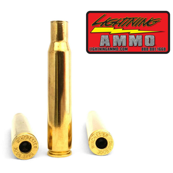 LIGHTNING FIRED BRASS 30/06"READY TO LOAD"50BAG