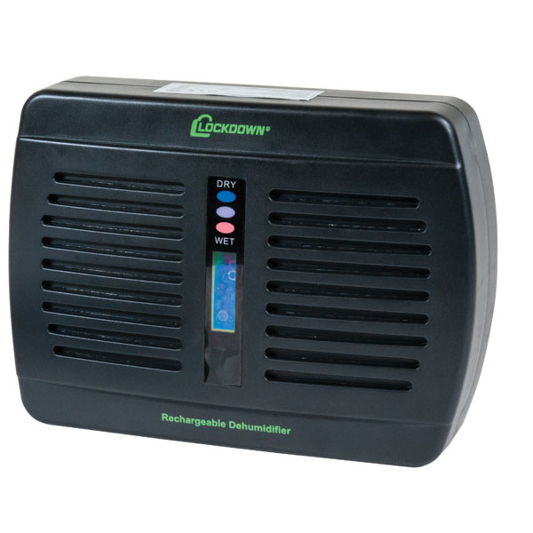LOCKDOWN RECHARGEABLE DEHUMIDIFER 110 VOLT