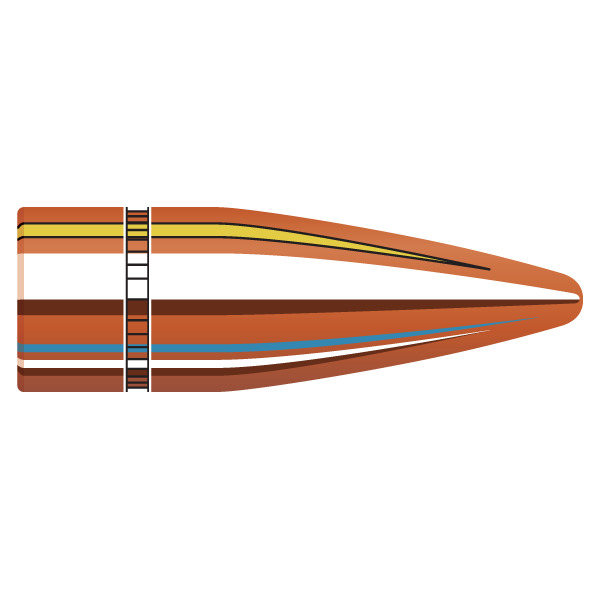 HORNADY 30c (.308) 125gr FMJ BULLET 100/BX