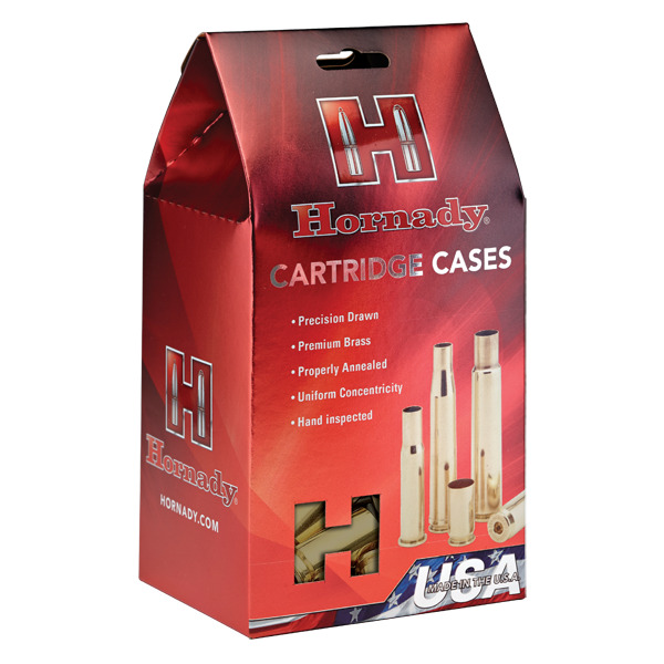 HORNADY BRASS 224 VALKYRIE UNPRIMED 50/BX