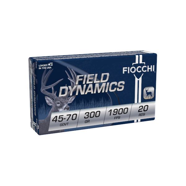 Fiocchi Ammo 45-70 Govt. 300gr JHC 20 per box