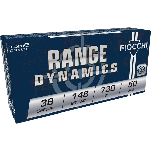 FIOCCHI AMMO 38 SPL 148gr LWC 50/bx 20/cs