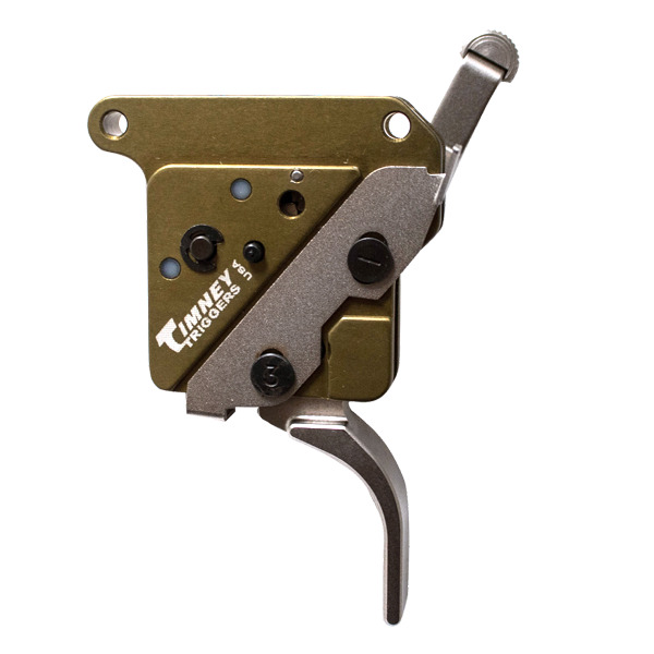 Timney Remington 700 Elite Hunter Left Hand Trigger Straight Nickel w/Safety 3lb