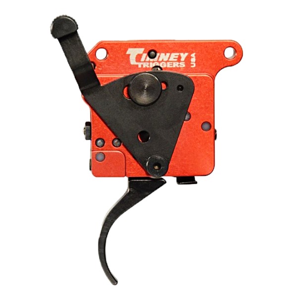 TIMNEY REMINGTON 700 2 STAGE RH TRIG STRAIT NICKEL w/SFTY