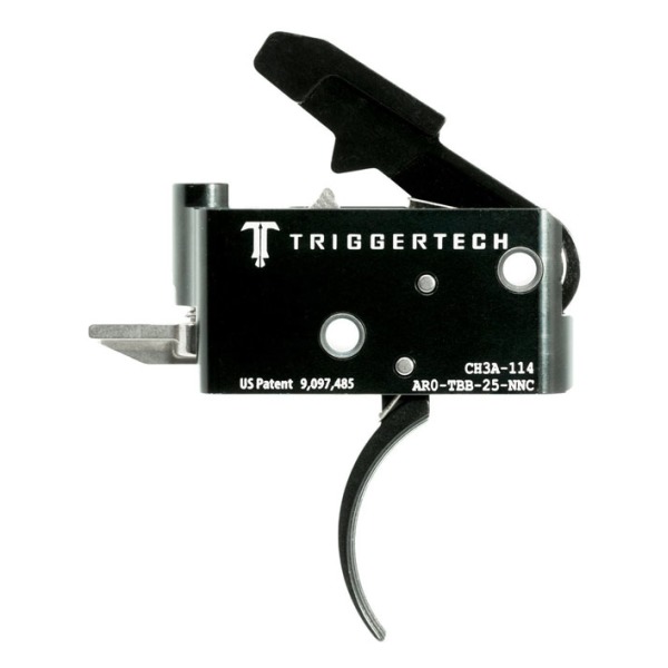 TRIGGERTECH AR-15 ADAPTAB LE CURVED 2.5-5LB BLACK