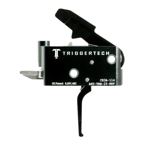 TRIGGERTECH AR-15 ADAPTAB LE FLAT 2.5-5LB BLACK