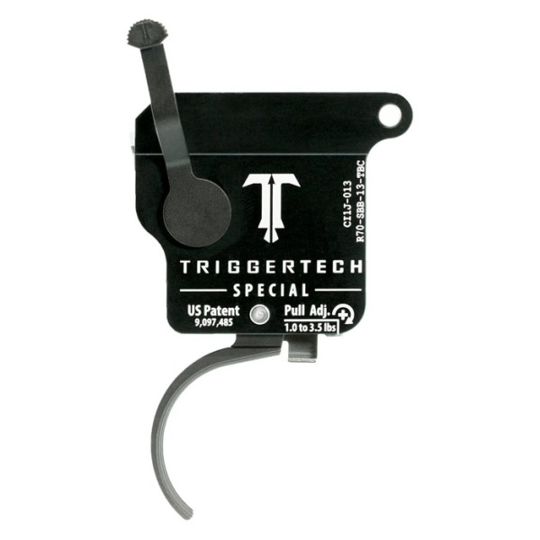 TRIGGERTECH REMINGTON 700 RH SPECIAL CURVED 1-3.5LB BK