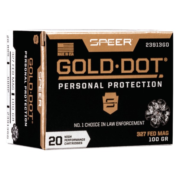 Speer Ammo 327 Federal Mag 100gr GDHP 20 per box