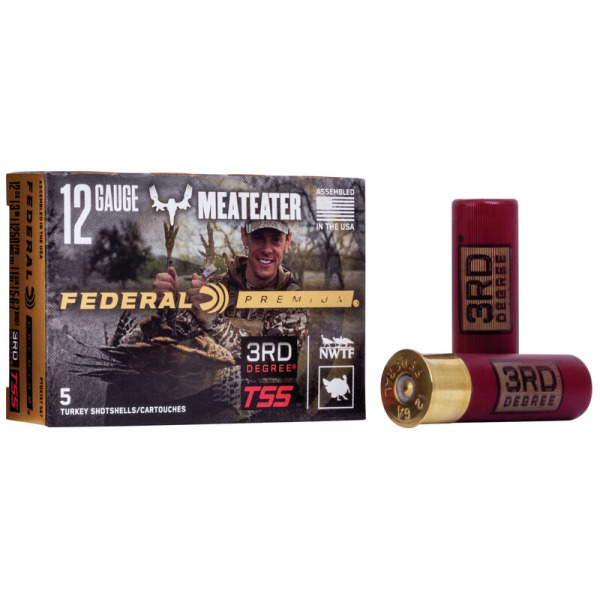 FEDERAL AMMO 12ga 3rd DEGREE TURKEY 3" 1-3/4oz #567 5b