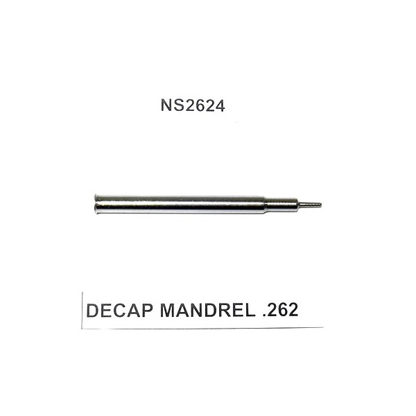 LEE SPARE DECAP MANDREL 0.262 **NS2624**