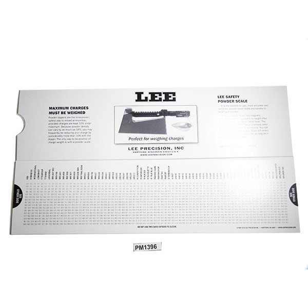 LEE SPARE SLEEVE & SLIDE CARD **PM1396**