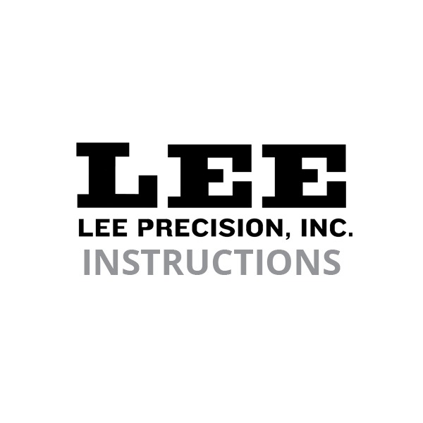 LEE SPARE 12-18 CAV MOLD INST