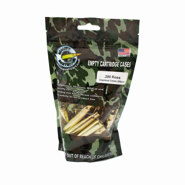 QUALITY CARTRIDGE BRASS 280 ROSS UNPRIMED 20/BAG