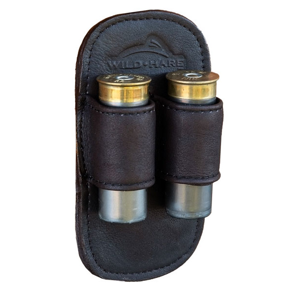 WILD HARE LEATHER SPARE SHELL CARRIER (BELT CLIP)