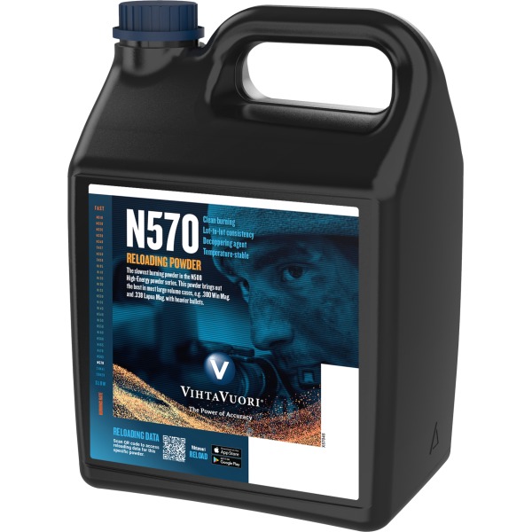 Vihtavuori N570 Smokeless Powder 8 Pound