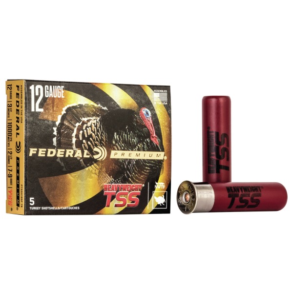 FEDERAL AMMO 12ga 3.5"HVY-TSS TURKEY 2.5oz #7/9 5bx 10c