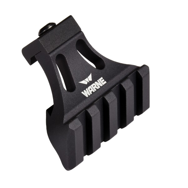 WARNE RAIL ADAPTER PICTY SIDE MOUNT 45 DEG BLACK