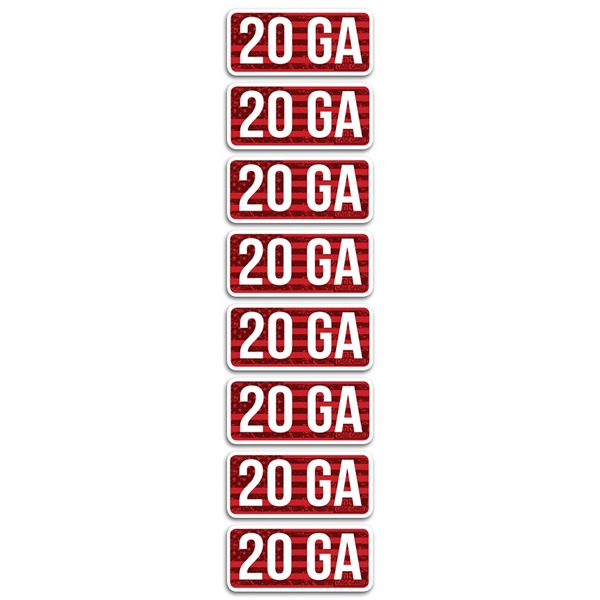 MTM AMMO LABELS 20ga 8/pkg