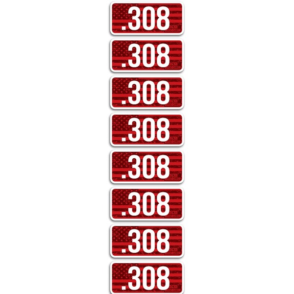 MTM AMMO LABELS .308 8/pkg