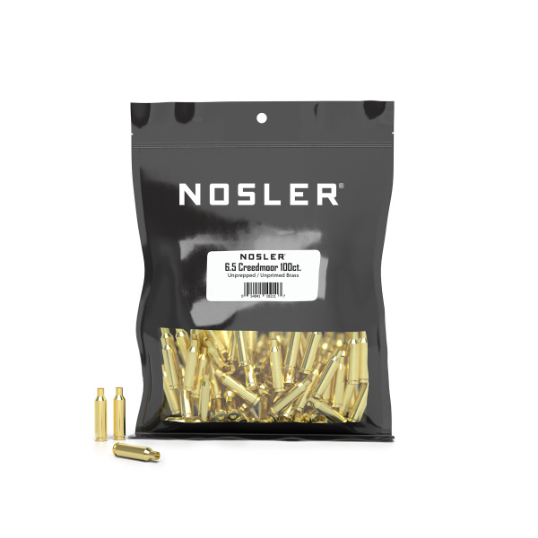 NOSLER BRASS 6.5 CREEDMOOR UNPRIMED BULK 100/BAG