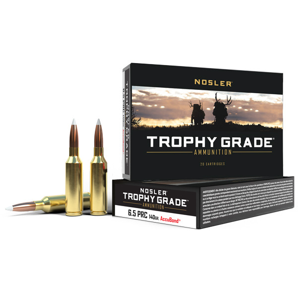 NOSLER AMMO 6.5 PRC 140gr AccuBond 20/bx 10/cs