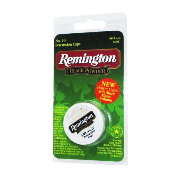 Remington no 10 Percussion Caps | In Stock | Don't Miss Out, Buy Now! - Alligatorarms.net