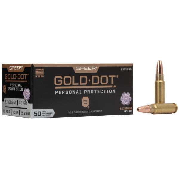 SPEER AMMO 5.7x28mm 40gr GDHP 50/bx 10/cs