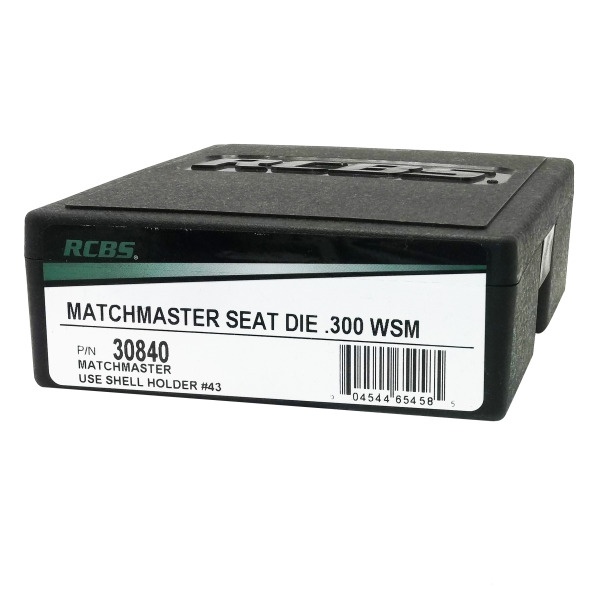 RCBS 300 WSM MATCH MASTER SEATER DIE