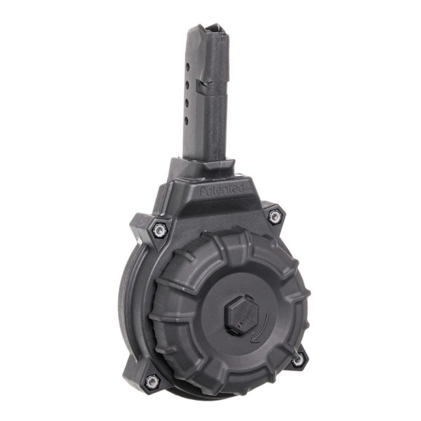 PROMAG GLOCK 43 9MM 50rd DRUM BLACK POLYMER