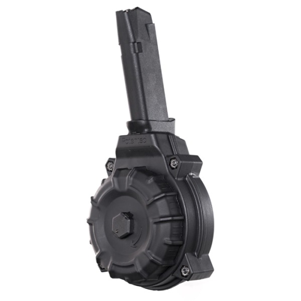 PROMAG GLOCK 48/43X 9MM 50rd DRUM BLACK POLYMER