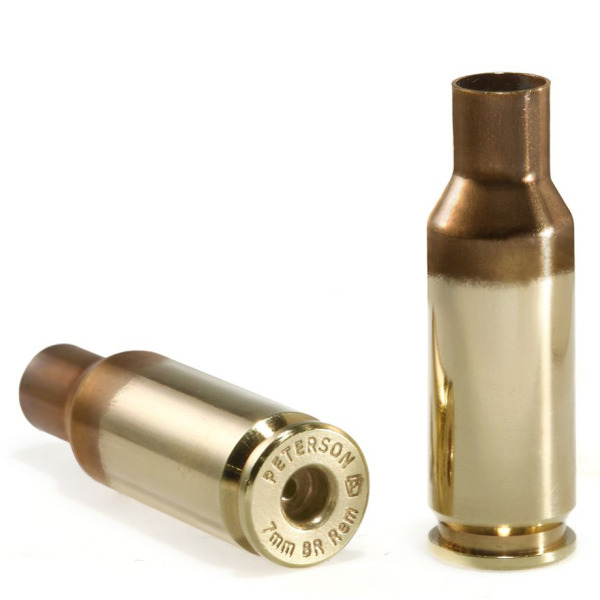 Peterson Brass 7mm BR Remington Unprimed Bulk Box of 500