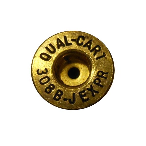 QUALITY CARTRIDGE BRASS 308 B-J EXPRESS UNPRIMED 20/BAG