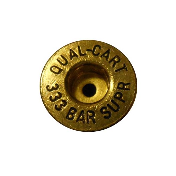 QUALITY CARTRIDGE BRASS 333 BARNES SUP. UNPRIMED 20bg