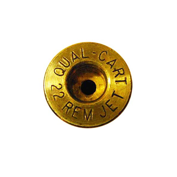 QUALITY CARTRIDGE BRASS 22 REMINGTON JET UNPRIMED 50/BAG